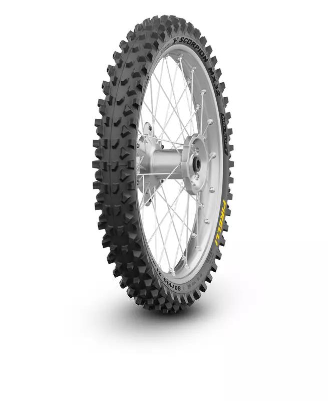Eturengas Pirelli MX32 Mid Soft, 80/100-21 - MX/Enduro Renkaat - 4090 - 1