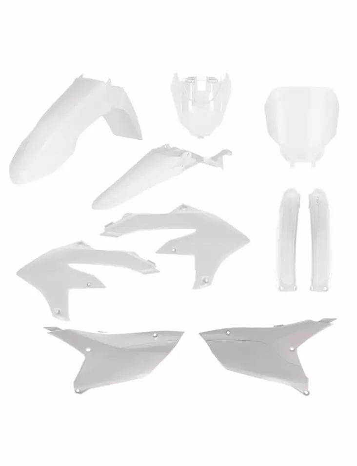 Muovisarja Acerbis, Yamaha YZ250F 24-26 YZ450F 23-25, Valkoinen - Motocross Muovisarjat - 4510 - 1