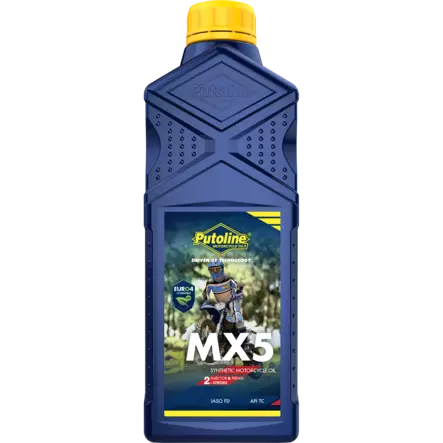 2-T Öljy Putoline MX5, 1L - MX Öljyt ja voiteluaineet - 3410 - 1