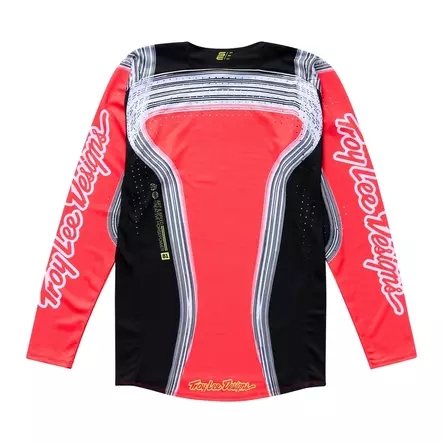 Ajopaita Troy Lee Designs SE Pro Stripes, Infra Red, L - MX Ajopaidat - 4330 - 2