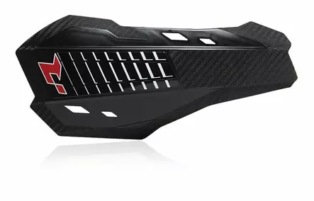 Käsisuojat Racetech HP2, Musta - Motocross Muoviosat - 4140 - 1