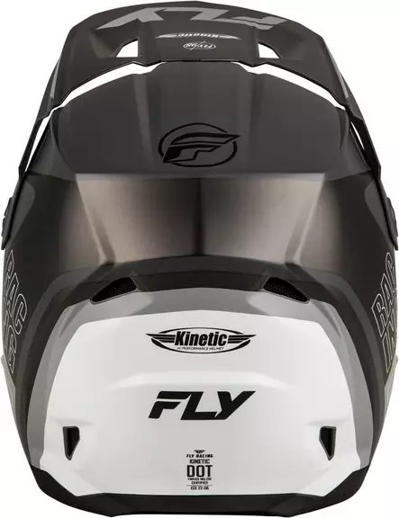 Kypärä Fly Racing Kinetic Rally, Musta/Harmaa, L - Fly Racing Crossikypärät - 3140 - 2