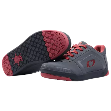 MTB Kengät O'Neal Pinned Flat Pedal, Harmaa/Punainen, 43 - MTB Ajovarusteet - 3860 - 1