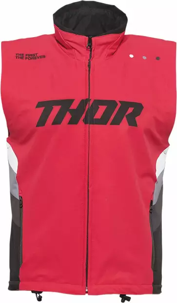 Thor WarmUp Vest Red/Black, S - Muut MX varusteet - 580 - 1