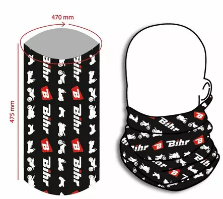 Tuubihuivi BIHR - Aluskerrastot - 4580 - 1