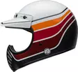 Kypärä Bell Helmets Moto-3 RSD Saddleback Satin/Gloss Valkoinen/Musta, M - Bell Helmets Crossikypärät - 4490 - 4