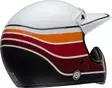 Kypärä Bell Helmets Moto-3 RSD Saddleback Satin/Gloss Valkoinen/Musta, M - Bell Helmets Crossikypärät - 4490 - 5