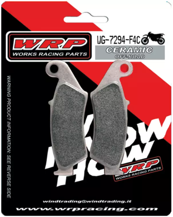 Etujarrupalat WRP Offroad Standard Ceramic, Honda CRF250/450R - MX Jarrupalat - 4721 - 1