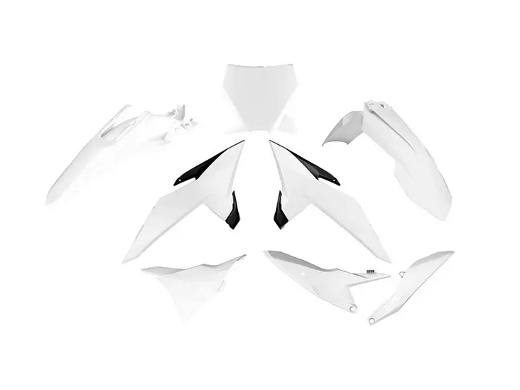 Muovisarja Racetech, KTM SX85 2025, Valkoinen - Motocross Muovisarjat - 4241 - 1