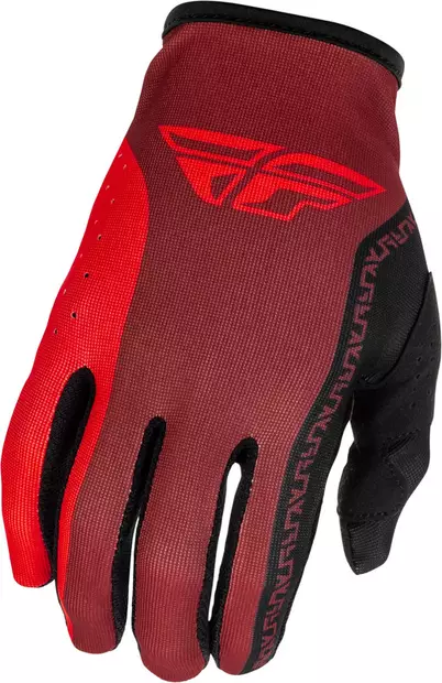 Ajohanskat Fly Racing Lite, Punainen/Musta, XL - MX Ajohanskat - 4831 - 1