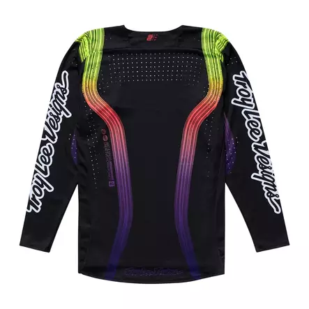Ajopaita Troy Lee Designs SE Pro Stripes, Musta, L - MX Ajopaidat - 4321 - 2