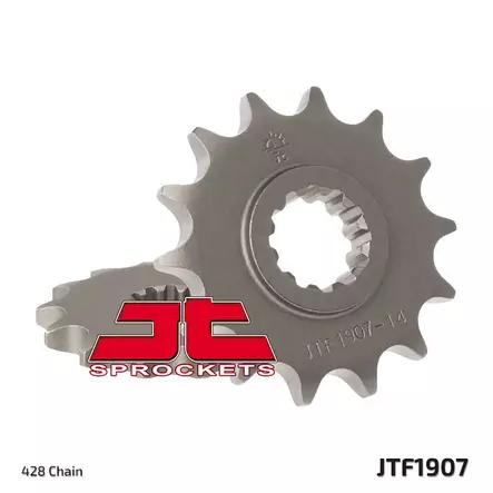 Eturatas JT Sprockets 428 Teräs, SX85/TC85/MC85 - MX Ketjut ja rattaat - 1069 - 1