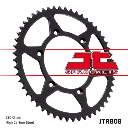 Takaratas JT Sprockets 520 Teräs, Suzuki RMZ250/450 -24, 51T - MX Takarattaat - 1301 - 3