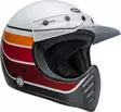 Kypärä Bell Helmets Moto-3 RSD Saddleback Satin/Gloss Valkoinen/Musta, S - Bell Helmets Crossikypärät - 4491 - 2