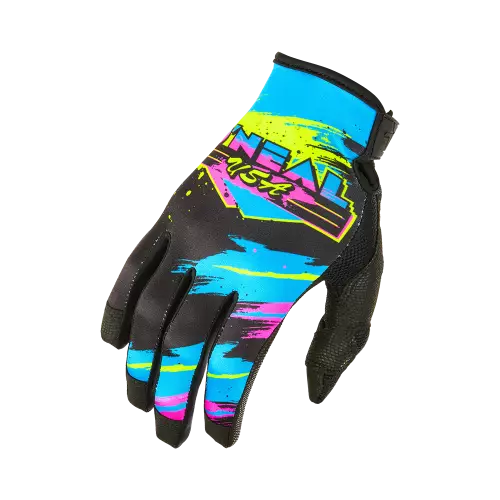 Ajohanskat O'Neal Mayhem Reseda, Musta/Sininen/Neon Keltainen, S - MX Ajohanskat - 4652 - 1