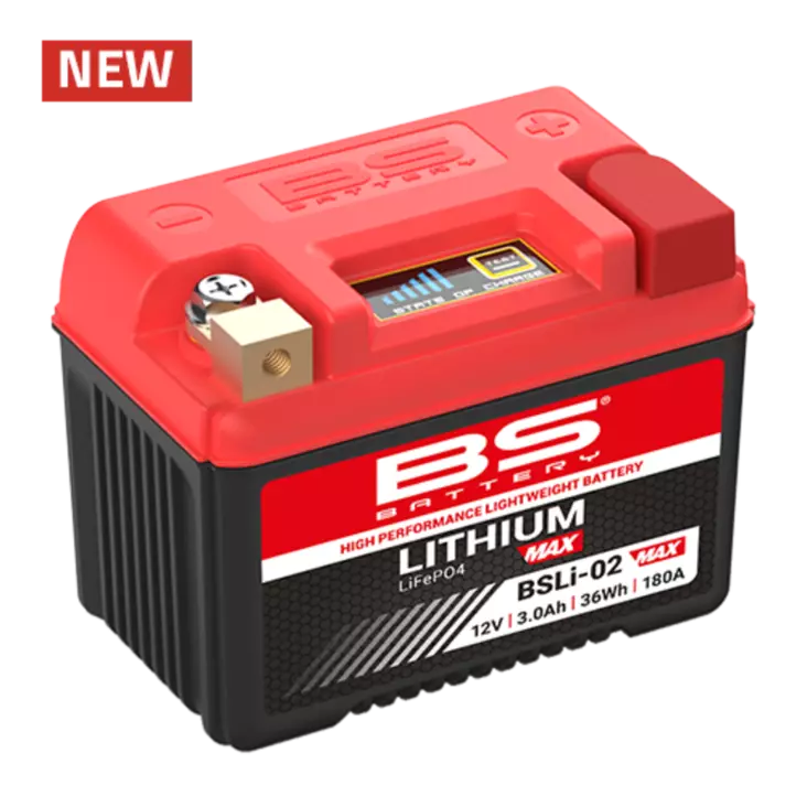 Lithiumakku BS Battery BSLI-02 MAX - MX Sähköosat - 4072 - 1
