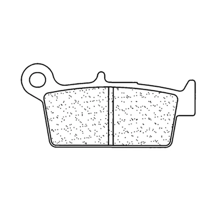Takajarrupalat CL Brakes Sinter Metal, Suzuki RM125/250 - Motocross Jarruosat - 1482 - 1