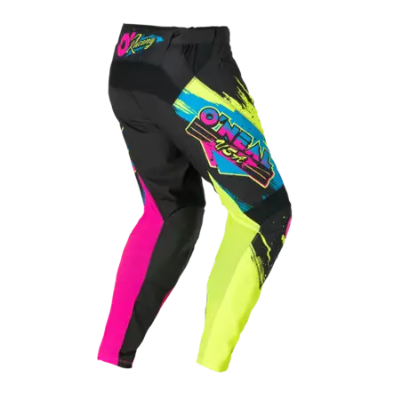 Ajohousut O'Neal Mayhem Reseda, Musta/Neon Keltainen, 38 - MX Ajohousut - 4642 - 2