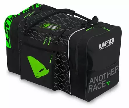 Ajovarustelaukku UFO Large, Musta/Vihreä - Muut MX varusteet - 1222 - 1