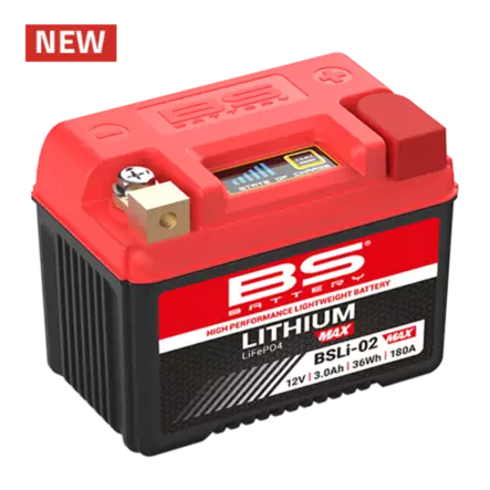 Lithiumakku BS Battery BSLI-02 MAX - MX Sähköosat - 4072 - 1