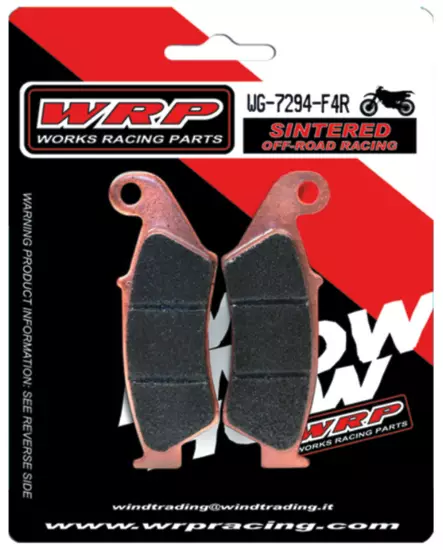 Takajarrupalat WRP Offroad Racing Sintered, Yamaha/Fantic - Motocross Jarruosat - 4552 - 1
