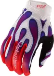 Ajohanskat Troy Lee Designs Air Overspray, Valkoinen/Violetti, M - MX Ajohanskat - 4782 - 1