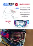 Linssinsuojus ProGrip Green Strip, 3kpl - MX Ajolasit - 1682 - 1