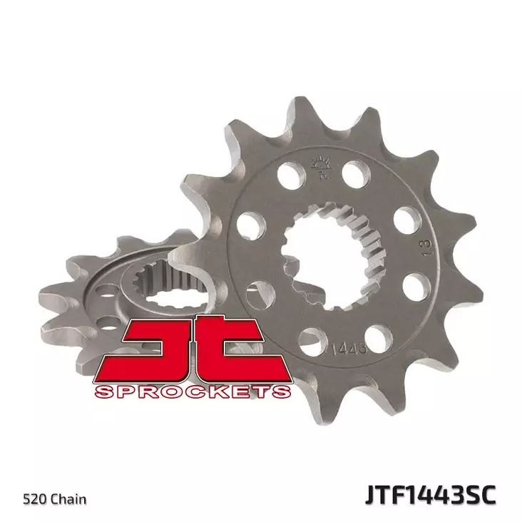 Eturatas JT Sprockets 520 13T, Suzuki RM-Z 450 13-25 - MX Eturattaat - 1653 - 1