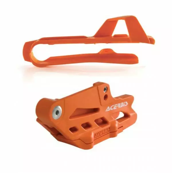 Ketjuohjuri+Laahain Acerbis, Oranssi, KTM SX85 15-23 - Motocross Muoviosat - 1233 - 1