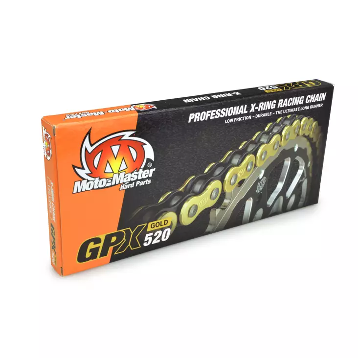 Ketjut Moto-Master MX GPX-Gold X-Ring, 120L, 520 - MX Ketjut - 43 - 1