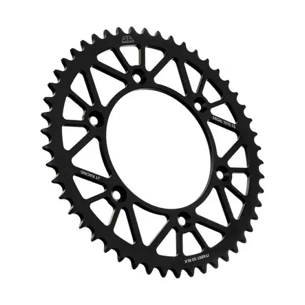 Takaratas JT Sprockets Racelite Aluminium 520, 47T, Musta, KTM SX/SXF - MX Takarattaat - 4073 - 3