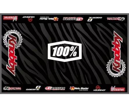 Varikkomatto Knobby, 160x100cm - MX Yleistarvikkeet - 3103 - 1