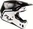 Kypärä Fly Racing Formula CC Objective, Musta/Valkoinen, M - Fly Racing Crossikypärät - 3133 - 4