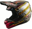 Kypärä Troy Lee Designs SE5 Composite Mips, Wings, Musta/Punainen - Crossikypärät - 4953 - 1