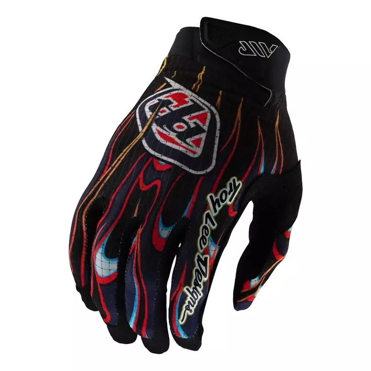 Ajohanskat Troy Lee Designs Air Torched, Musta/Punainen, M - MX Ajohanskat - 4324 - 1