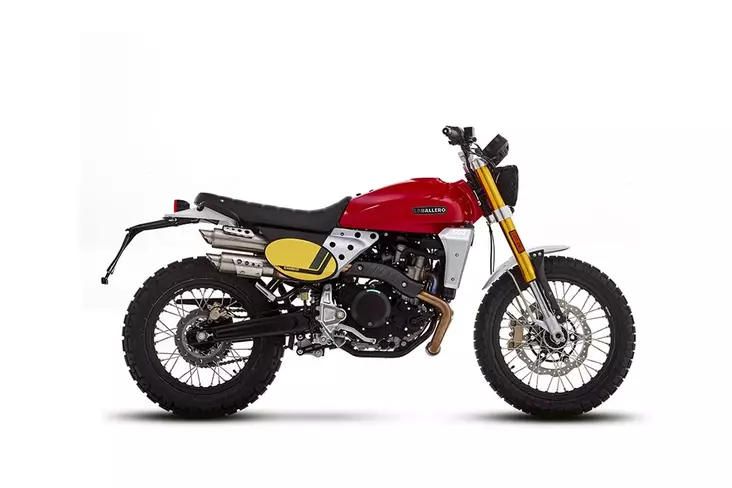 Caballero 500 Scrambler punainen - Fantic -moottoripyörät - 954 - 1