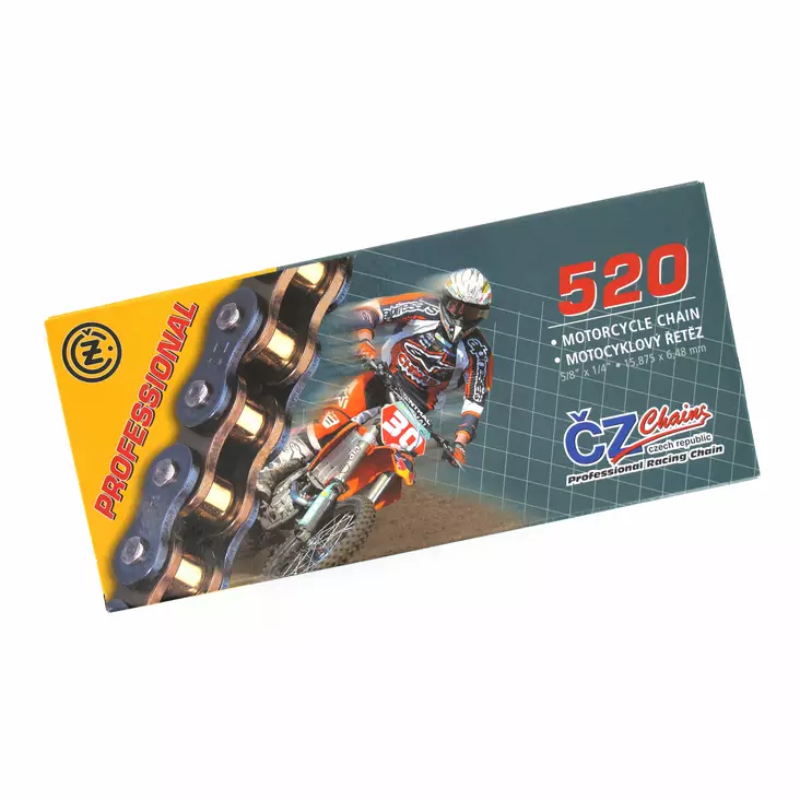 Ketjut CZ Chains 520 EC, 118L, Professional - MX Ketjut - 94 - 1