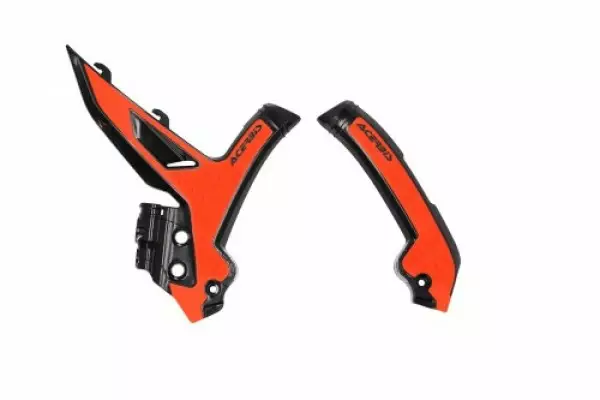 Runkosuojat Acerbis X-Grip, KTM SX/SFX 23/25, EXC/EXC-F 24/25, Musta/Oranssi - Motocross Muoviosat - 3454 - 1