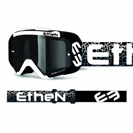Ajolasit Ethen MX05R RacePack, Graphic Musta/Valkoinen - MX Ajolasit - 4804 - 1