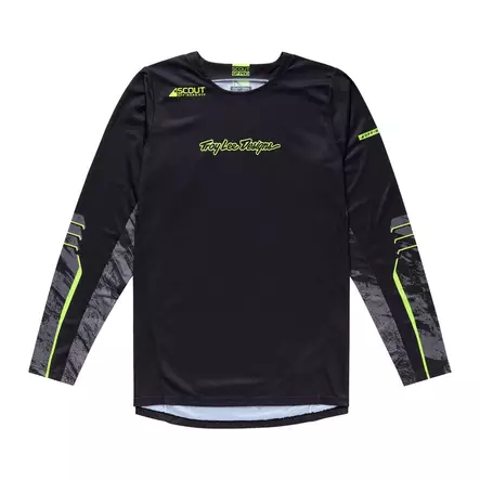 Ajopaita Troy Lee Designs Scout GP Pro Slab, Musta, XL - MX Ajopaidat - 4844 - 1