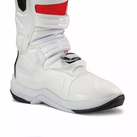 Ajosaappaat Eleveit X Legend EVO, Valkoinen/Punainen, 44 - Motocross-saappaat - 4594 - 2