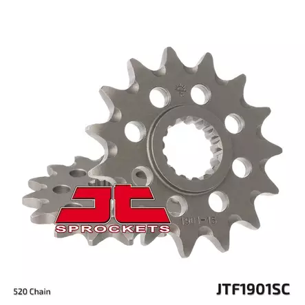 Eturatas JT Sprockets 520 Teräs, KTM/HVA/GasGas/Beta - MX Ketjut ja rattaat - 1067 - 1