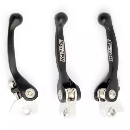 Jarrukahva STECH Factory Flex, Musta, Yamaha/Kawasaki - MX Jarru-ja kytkinkahvat - 4444 - 1