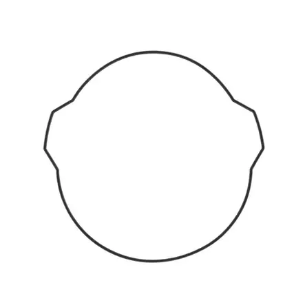 Kytkinkopan tiiviste VERTEX, KTM/HVA/GasGas SX/TC/MC65 -23 - MX Moottorin tiivisteet - 4 - 1