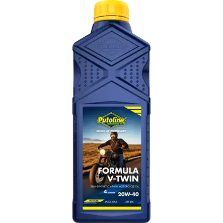 Moottoriöljy Putoline Formula V-Twin 20w40, 1L - MX Öljyt ja voiteluaineet - 4054 - 1