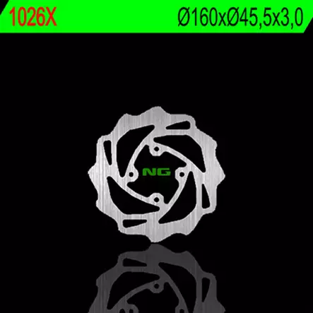 Takajarrulevy NG Brakes, Wave 160mm, SX/TC/MC65 - Motocross Jarruosat - 394 - 1