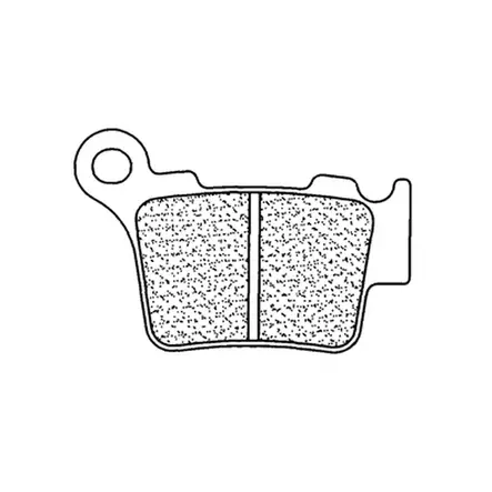 Takajarrupalat CL Brakes Sinter Metal, KTM/HVA/GasGas - Motocross Jarruosat - 284 - 1