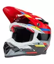 Kypärä Bell Helmets Moto9S Flex, Renen Nova Musta/Punainen, M - Bell Helmets Crossikypärät - 1724 - 1