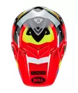 Kypärä Bell Helmets Moto9S Flex, Renen Nova Musta/Punainen, M - Bell Helmets Crossikypärät - 1724 - 4