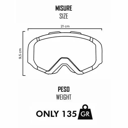 Ajolasit Ethen MX05R RacePack, Musta/Kulta - MX Ajolasit - 4805 - 2